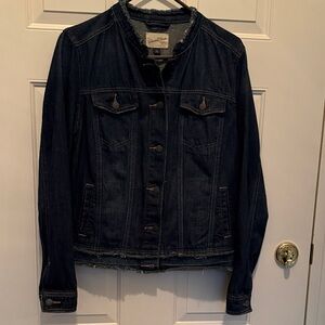 Universal Thread ladies Dark Blue Jean Jacket, Size XL, EUC
